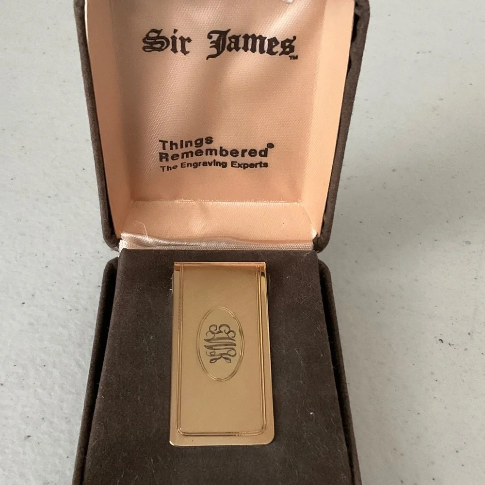 Gold Money Clip